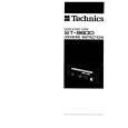 TECHNICS ST-9600 Owners Manual