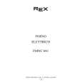 REX-ELECTROLUX FMNC041G Instrukcja Obsługi