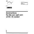 ZANUSSI EC31M Owners Manual