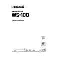 BOSS WS-100 Owners Manual