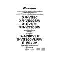 PIONEER XR-VS70SW Owners Manual