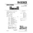 SONY FH-E636CD Instrukcja Serwisowa