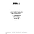 ZANUSSI ZI4120F Owners Manual