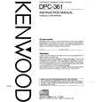 KENWOOD DPC361 Manual de Usuario