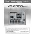 ROLAND VS-2000 V2 Instrukcja Obsługi