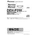 PIONEER DEH-P25UC Service Manual