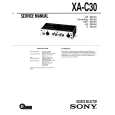 SONY XAC30 Instrukcja Serwisowa