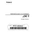 ROLAND JX-1 Owners Manual