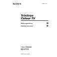 SONY KV-21C1D Owners Manual