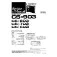 PIONEER CS-603 Manual de Servicio
