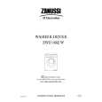 ZANUSSI ZWD1662W Owners Manual