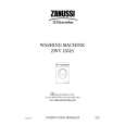 ZANUSSI ZWV1651S Owners Manual