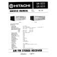 HITACHI SR-603 Service Manual