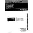 SHARP AD207H Owners Manual