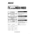 AKAI HXM600W Owners Manual