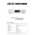 AKAI CD-A70 Service Manual