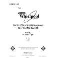 WHIRLPOOL RF360BXVW0 Katalog Części