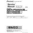 PIONEER DEH-P5050UB/XN/ES1 Manual de Servicio