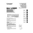 PIONEER SA-V220 Owners Manual