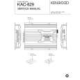 KENWOOD KAC-829 Service Manual