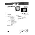 SONY KV2720EC2 Service Manual