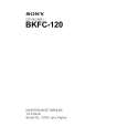 SONY BKFC-120 Service Manual