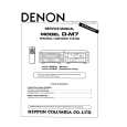 DENON D-M7 Service Manual