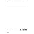 ZANKER EF3600 (PRIVILEG) Owners Manual