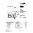 SANYO PLC9005E Instrukcja Serwisowa