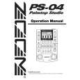 ZOOM PS-04 Owners Manual