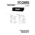 SONY XTCC200RDS Instrukcja Serwisowa