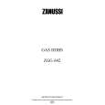 ZANUSSI ZGG6420CN Owners Manual