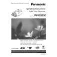 PANASONIC PV-GS250 Owners Manual