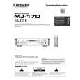 PIONEER MJ-D707/KU Owners Manual