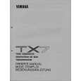 YAMAHA TX7 Owners Manual