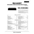 SHARP SAX35H Service Manual