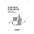CASIO CTK-573 Podręcznik Użytkownika