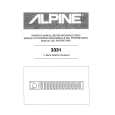 ALPINE 3331 Owners Manual