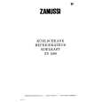 ZANUSSI ZU1500 Owners Manual