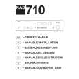 NAD 710 Owners Manual