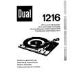 DUAL 1216 Instrukcja Obsługi