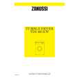 ZANUSSI TDS483EW Owners Manual