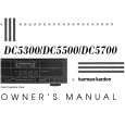 HARMAN KARDON DC5500 Owners Manual