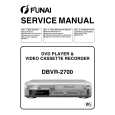 FUNAI DBVR2700 Service Manual