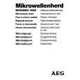 AEG Micromat 328 Z W Instrukcja Obsługi