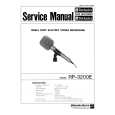 PANASONIC RP3200E Instrukcja Serwisowa