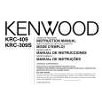 KENWOOD KRC309S Owners Manual