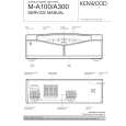 KENWOOD MA300 Service Manual
