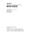 SONY BVS-V3232 Manual de Servicio