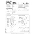 INFINITY FPS-1000 Service Manual